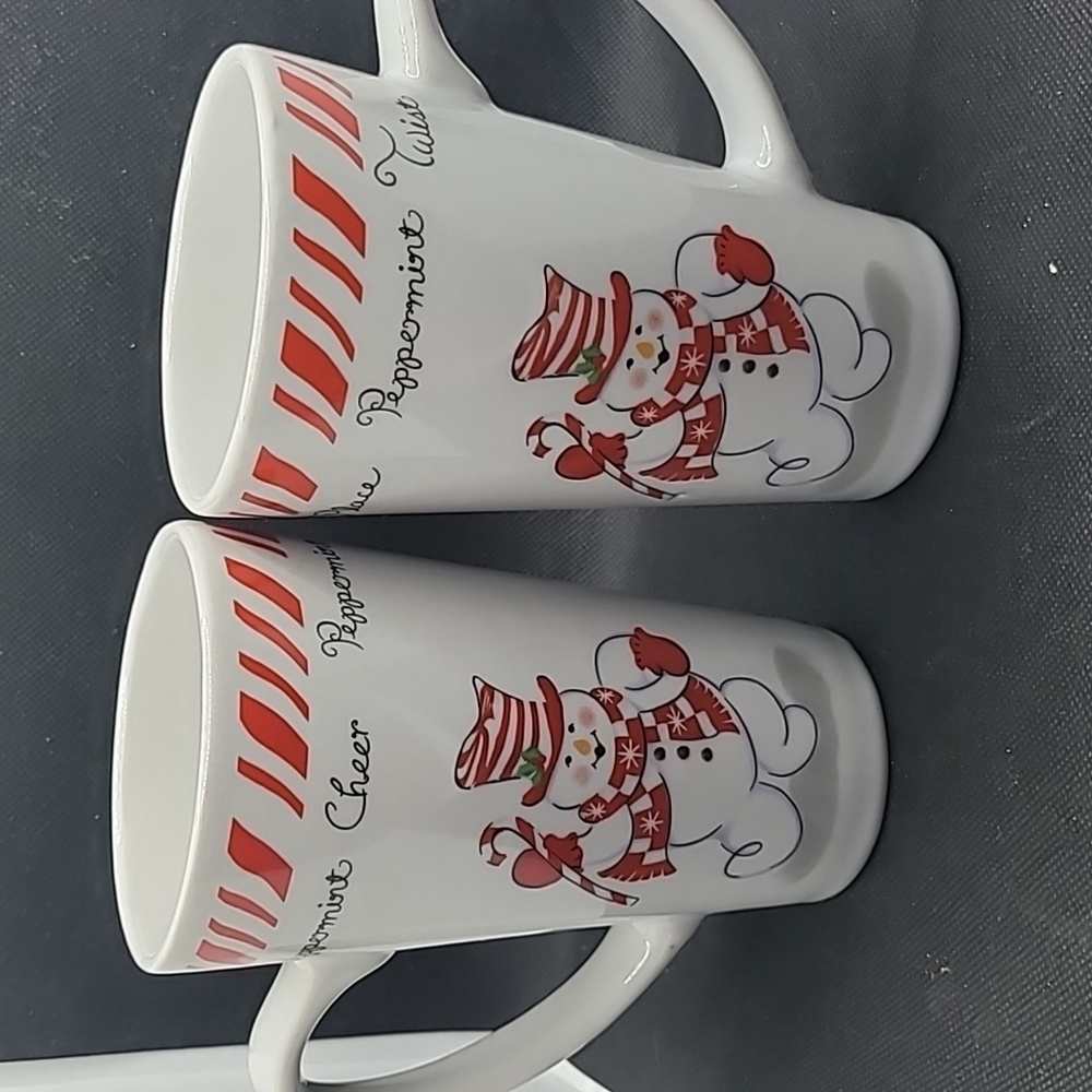 Snowman Christmas Mugs 2 s3